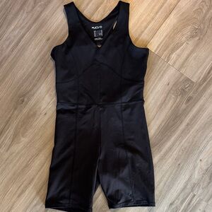 H&M MOVE Black Sleeveless Athletic Romper
